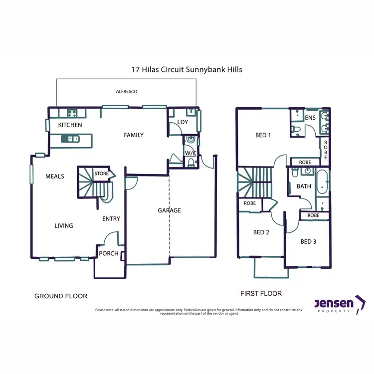 Floorplan of Homely house listing, 17 Hilas Circuit, Sunnybank Hills QLD 4109