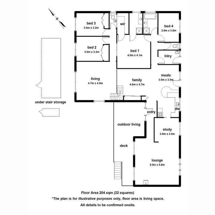 Floorplan of Homely house listing, 114 Emerald-Monbulk Road, Emerald VIC 3782
