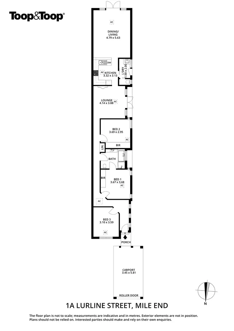 Floorplan of Homely house listing, 1A Lurline Street, Mile End SA 5031