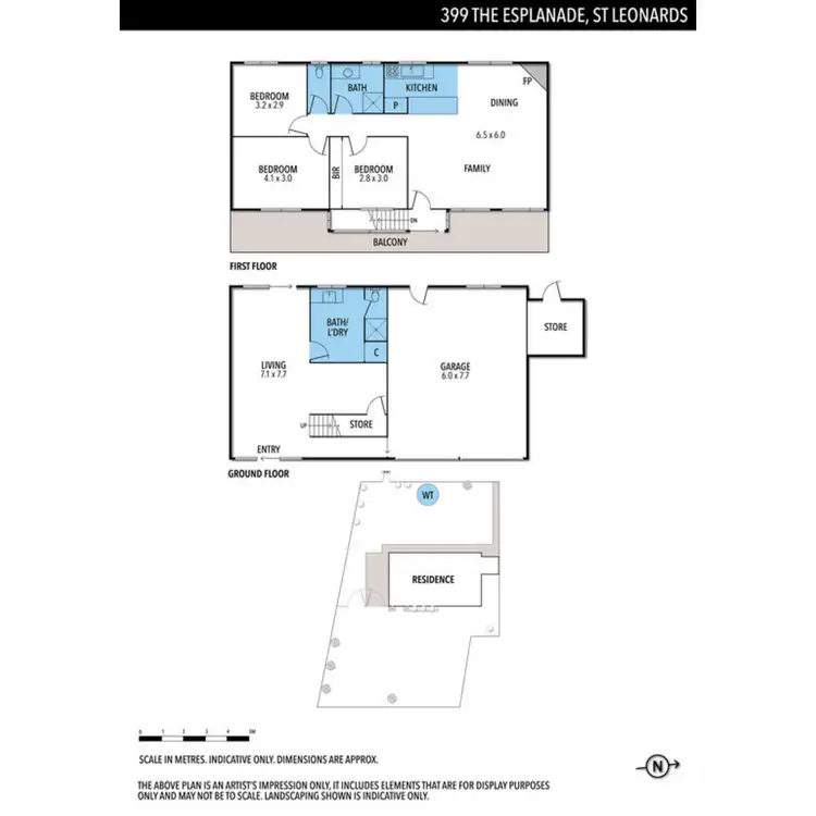 Floorplan of Homely house listing, 399 The Esplanade, St Leonards VIC 3223