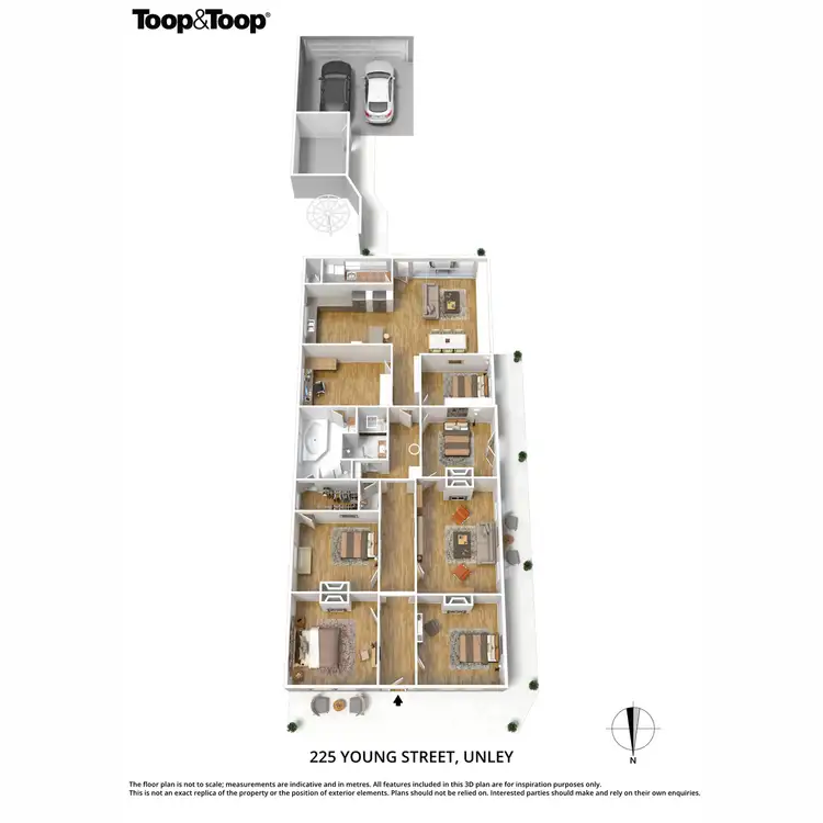 Floorplan of Homely house listing, 225 Young Street, Unley SA 5061
