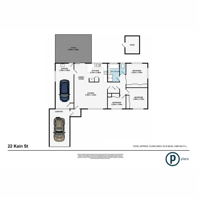 Floorplan of Homely house listing, 22 Kain Street, Coopers Plains QLD 4108