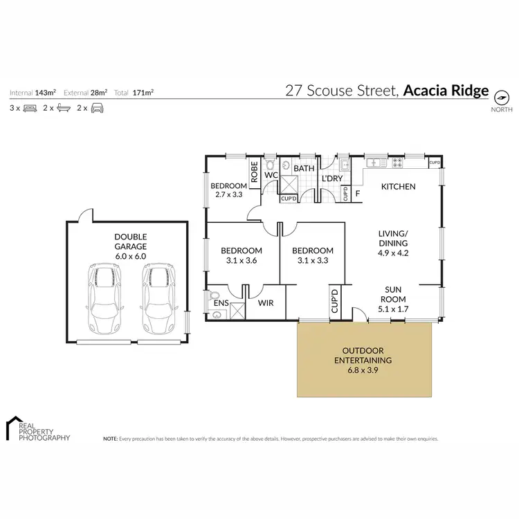 Floorplan of Homely house listing, 27 Scouse Street, Acacia Ridge QLD 4110