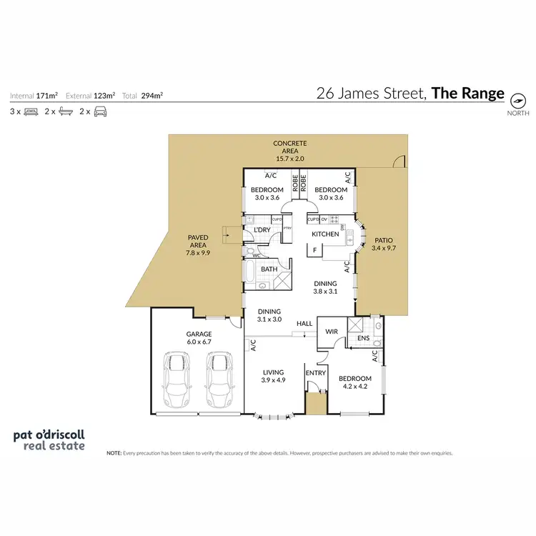 Floorplan of Homely house listing, 26 James Street, The Range QLD 4700