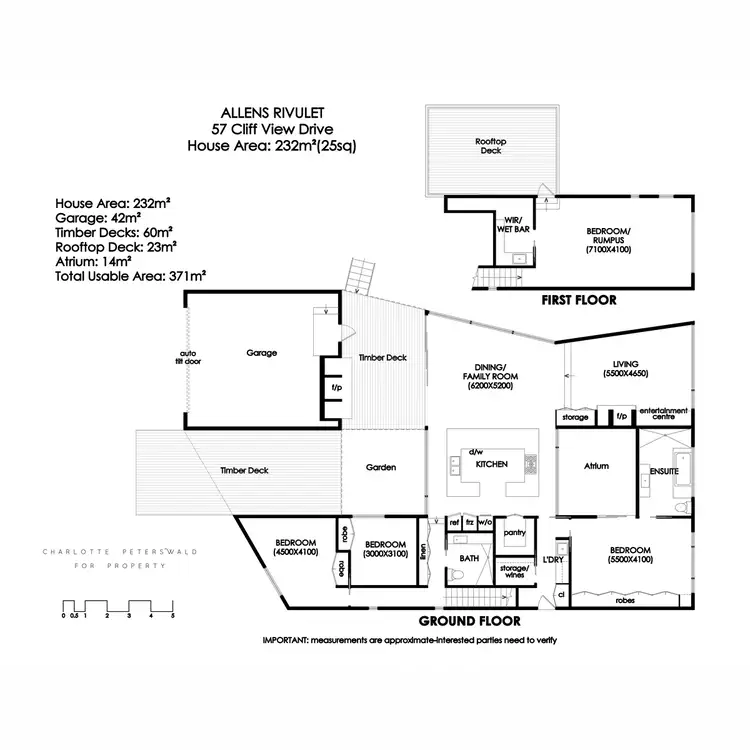 Floorplan of Homely house listing, 57 Cliff View Drive, Allens Rivulet TAS 7150