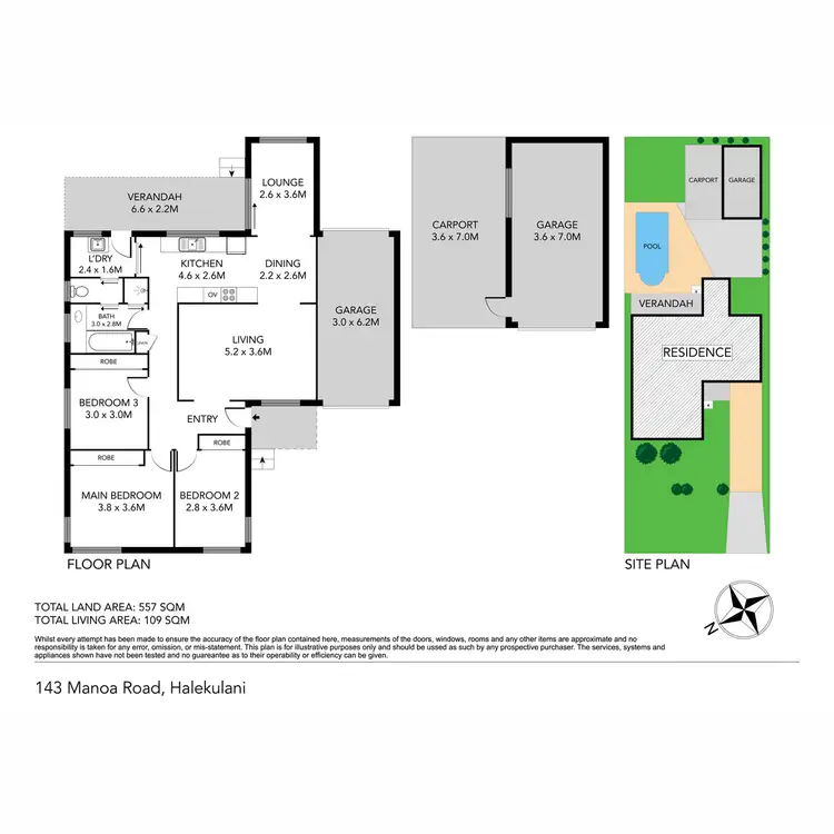 Floorplan of Homely house listing, 143 Manoa Road, Halekulani NSW 2262
