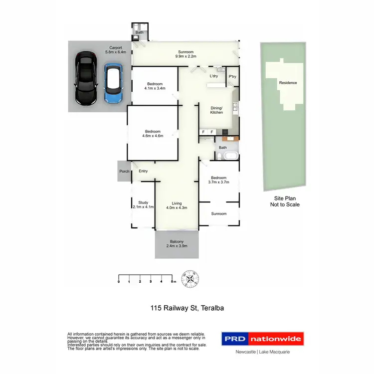 Floorplan of Homely house listing, 115 Railway Street, Teralba NSW 2284