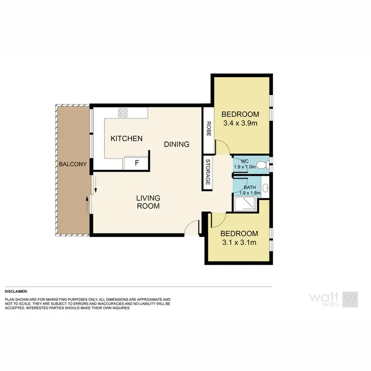 Floorplan of Homely unit listing, 5/28 Kunde Street, Nundah QLD 4012