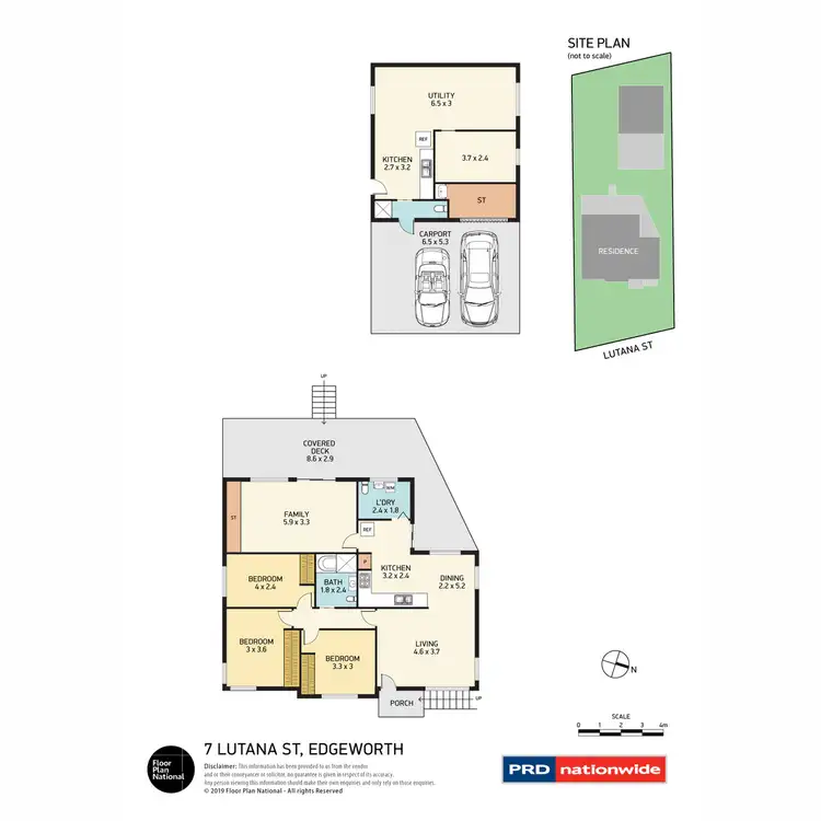 Floorplan of Homely house listing, 7 Lutana Street, Edgeworth NSW 2285