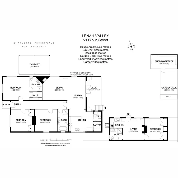 Floorplan of Homely house listing, 59 Giblin Street, Lenah Valley TAS 7008