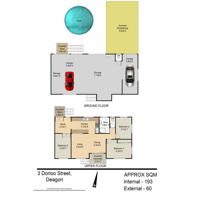 Floorplan of Homely house listing, 3 Dorloo Street, Deagon QLD 4017