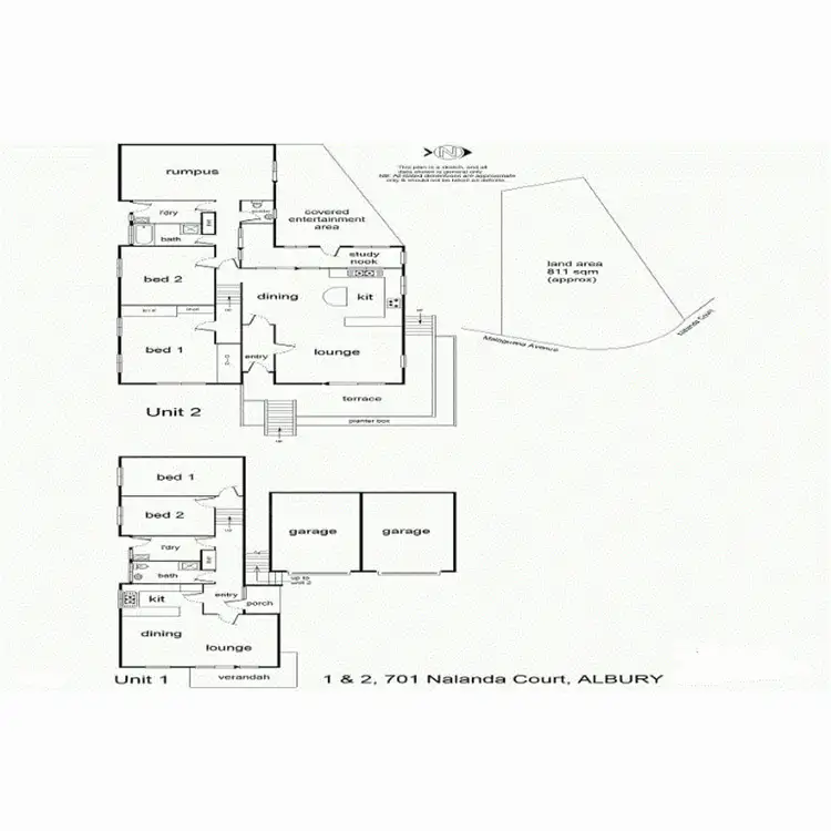 Floorplan of Homely house listing, 701 Nalanda Court, Lavington NSW 2641