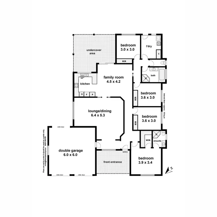 Floorplan of Homely house listing, 32 Yarrawah Crescent, Bourkelands NSW 2650
