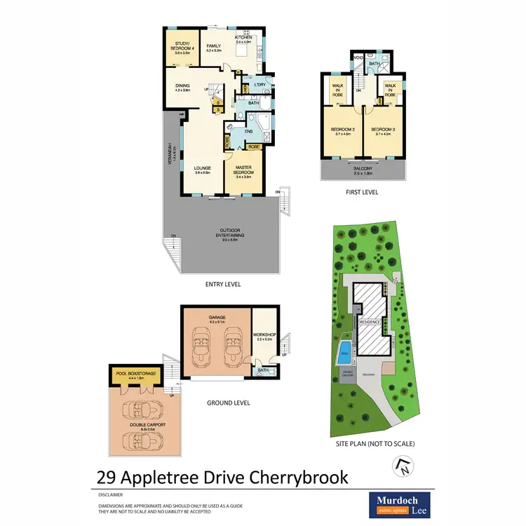 Floorplan of Homely house listing, 29 Appletree Drive, Cherrybrook NSW 2126