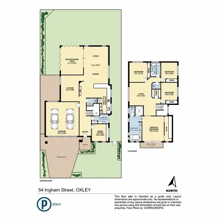Floorplan of Homely house listing, 54 Ingham Street, Oxley QLD 4075