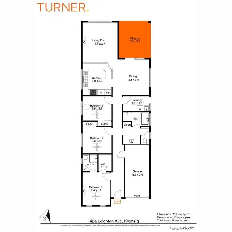 Floorplan of Homely house listing, 42a Leighton Avenue, Klemzig SA 5087