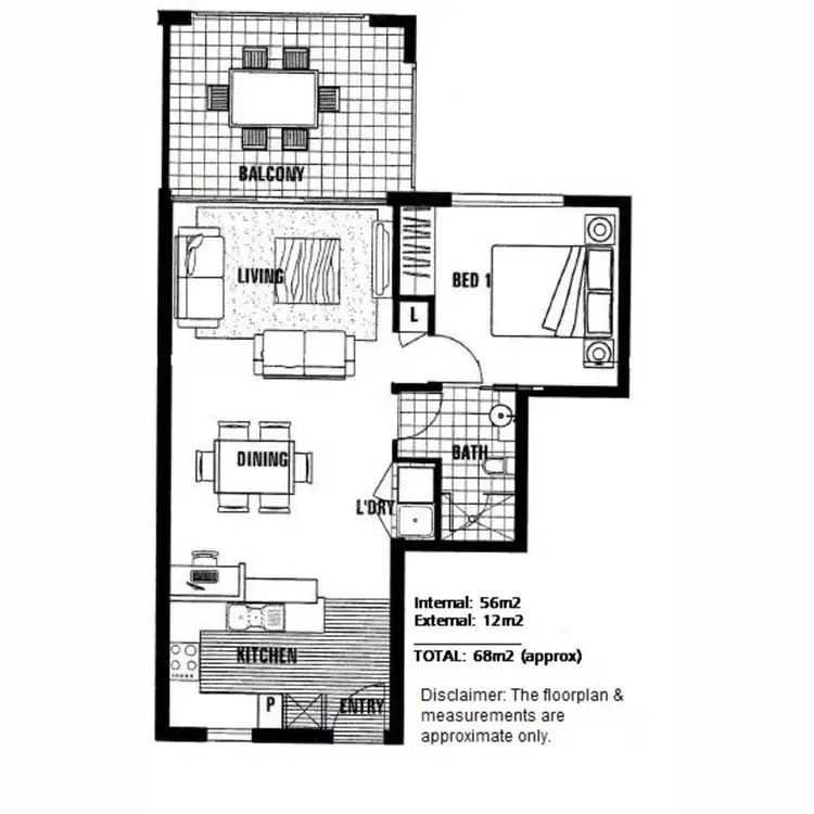 Floorplan of Homely apartment listing, 35/223 Tufnell Road, Banyo QLD 4014
