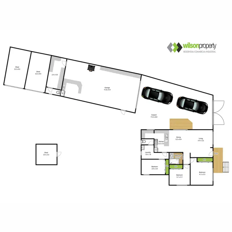 Floorplan of Homely house listing, 3 Mermod Court, Traralgon VIC 3844