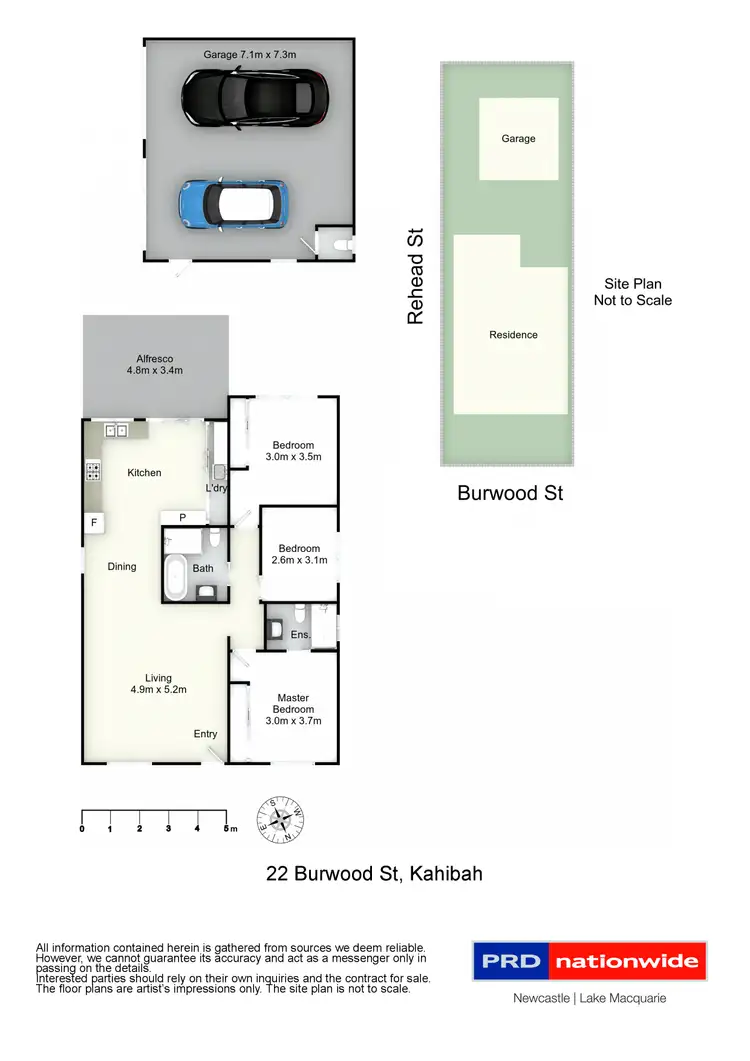 Floorplan of Homely house listing, 22 Burwood Street, Kahibah NSW 2290
