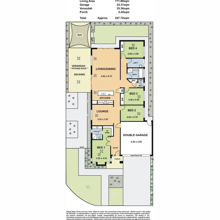 Floorplan of Homely house listing, 37 Swallow Avenue, Modbury Heights SA 5092