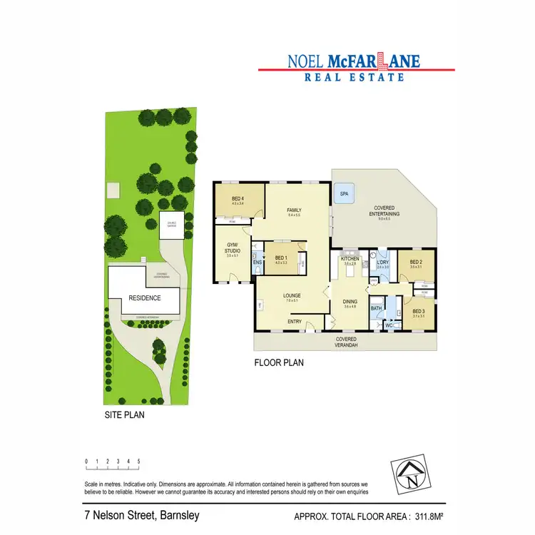 Floorplan of Homely house listing, 7 Nelson Street, Barnsley NSW 2278