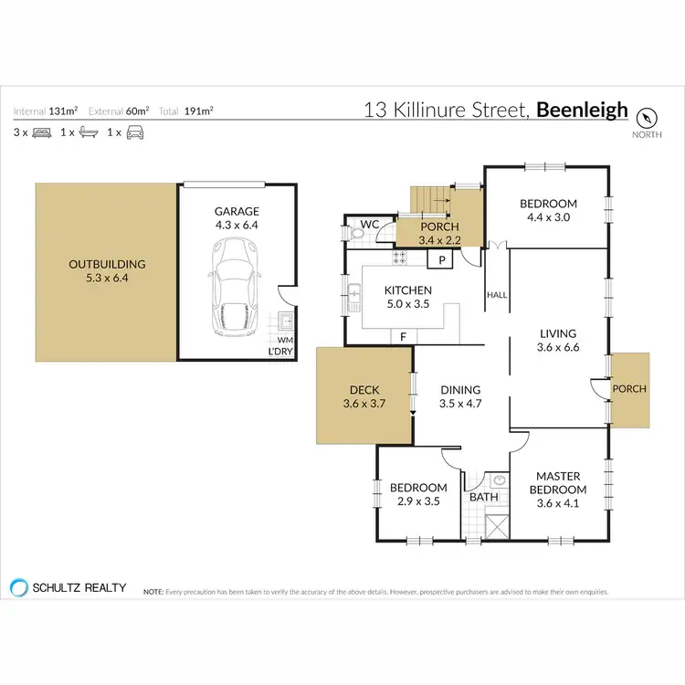 Floorplan of Homely house listing, 13 Killinure Street, Beenleigh QLD 4207