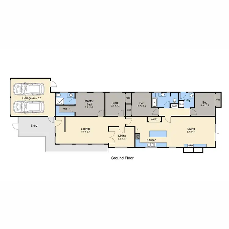 Floorplan of Homely house listing, 39 Pickings Road, Safety Beach VIC 3936