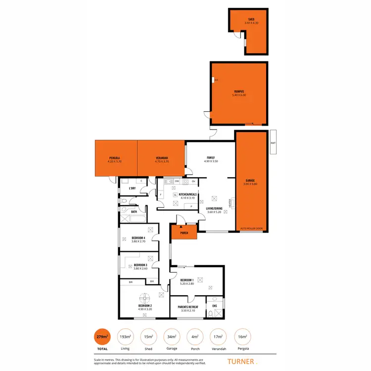 Floorplan of Homely house listing, 22 Leabrook Drive, Para Hills SA 5096