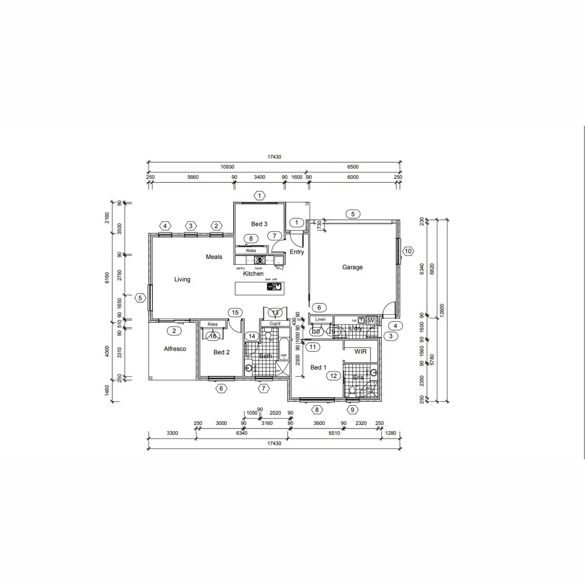 Floorplan of Homely unit listing, 4/26-28 Munn Street, Merimbula NSW 2548