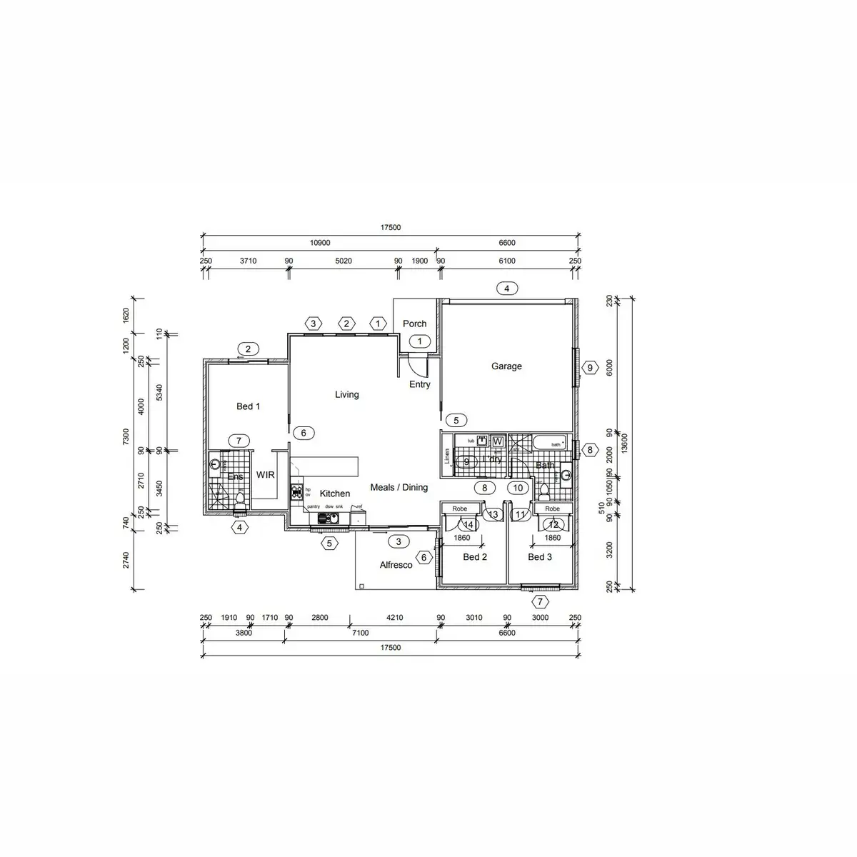 Floorplan of Homely unit listing, 6/26-28 Munn Street, Merimbula NSW 2548