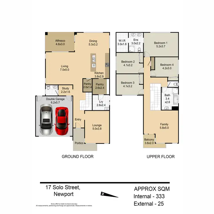 Floorplan of Homely house listing, 17 Solo Street, Newport QLD 4020