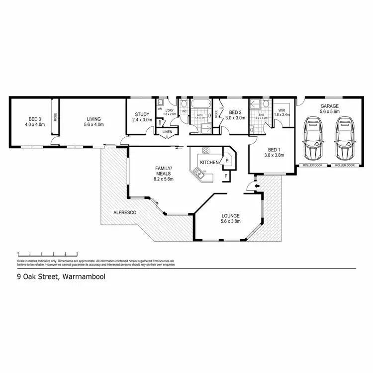 Floorplan of Homely house listing, 9 Oak Court, Warrnambool VIC 3280