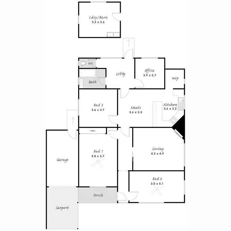 Floorplan of Homely house listing, 20 Duncan Avenue, Port Lincoln SA 5606