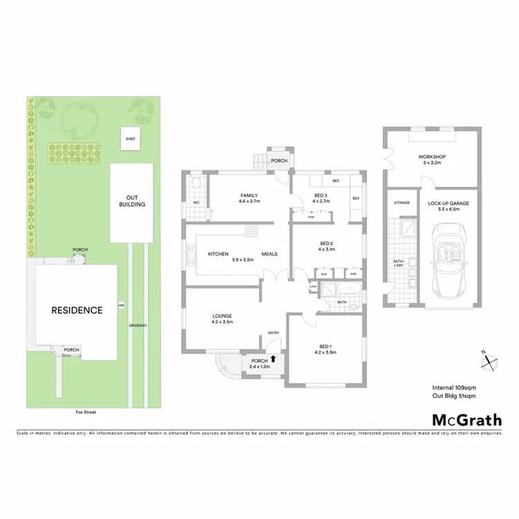 Floorplan of Homely house listing, 15 Fox Street, Ballina NSW 2478