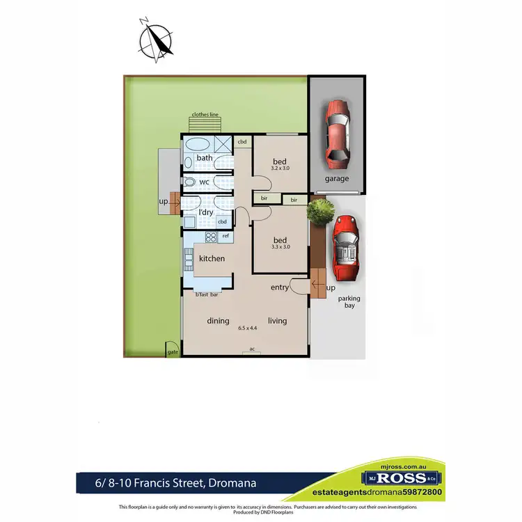 Floorplan of Homely unit listing, 6/8-10 Francis Street, Dromana VIC 3936
