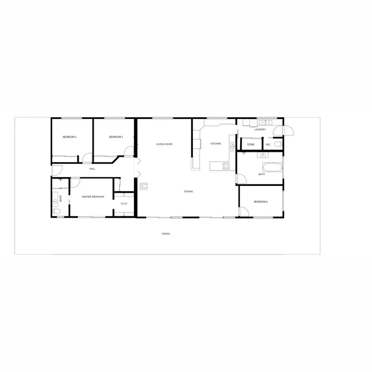 Floorplan of Homely house listing, 15 Michelle Drive, Kiewa VIC 3691