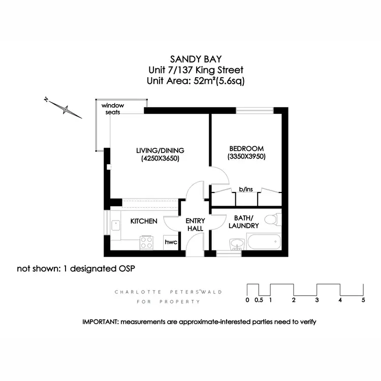 Floorplan of Homely unit listing, 7/137 King Street, Sandy Bay TAS 7005