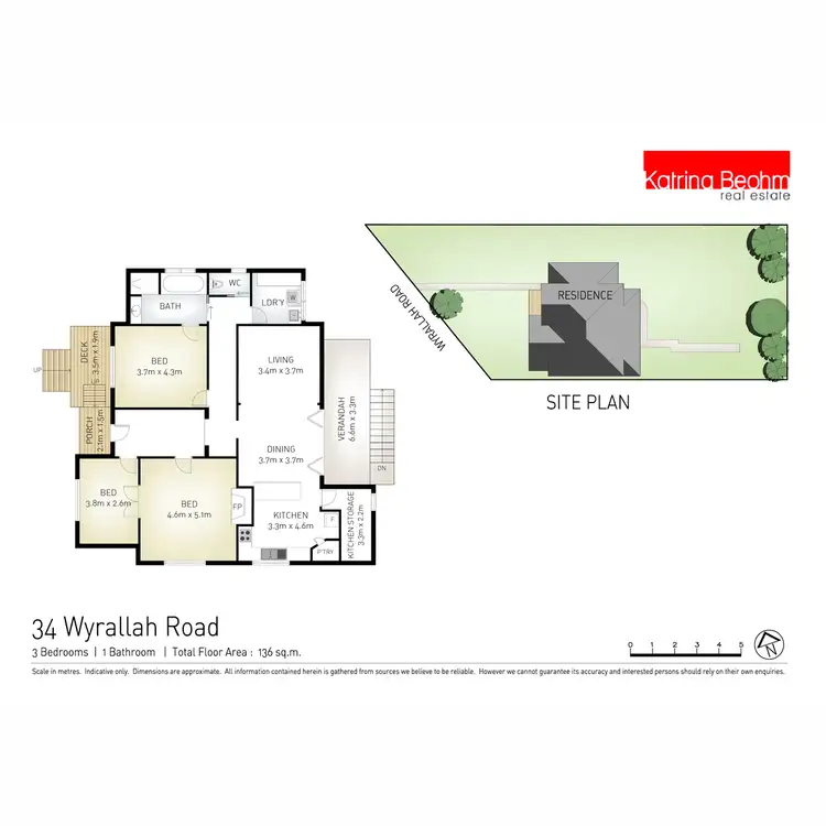 Floorplan of Homely house listing, 34 Wyrallah Road, East Lismore NSW 2480