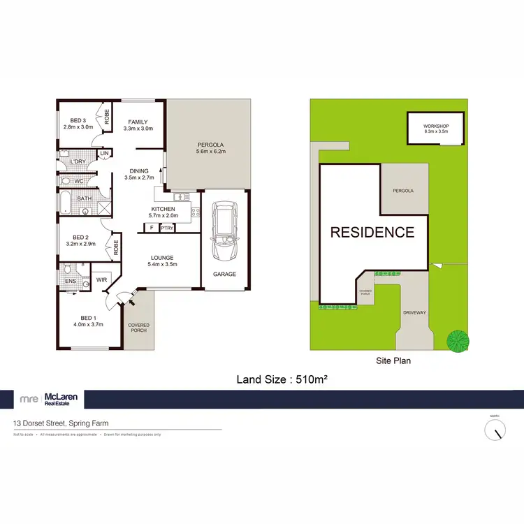 Floorplan of Homely house listing, 13 Dorset Street, Spring Farm NSW 2570