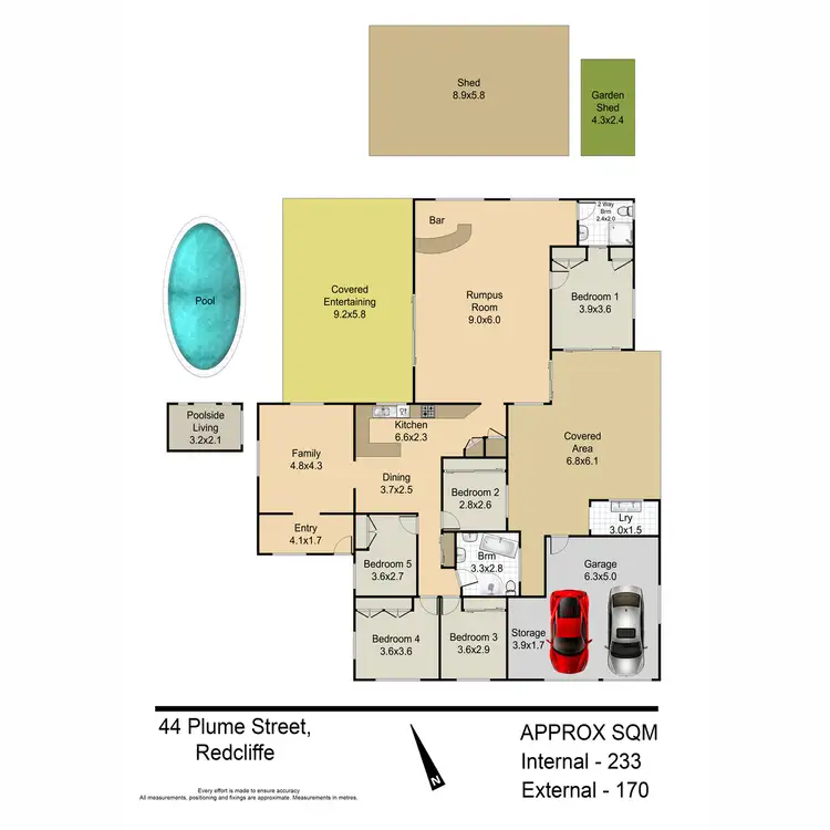 Floorplan of Homely house listing, 44 Plume Street, Redcliffe QLD 4020