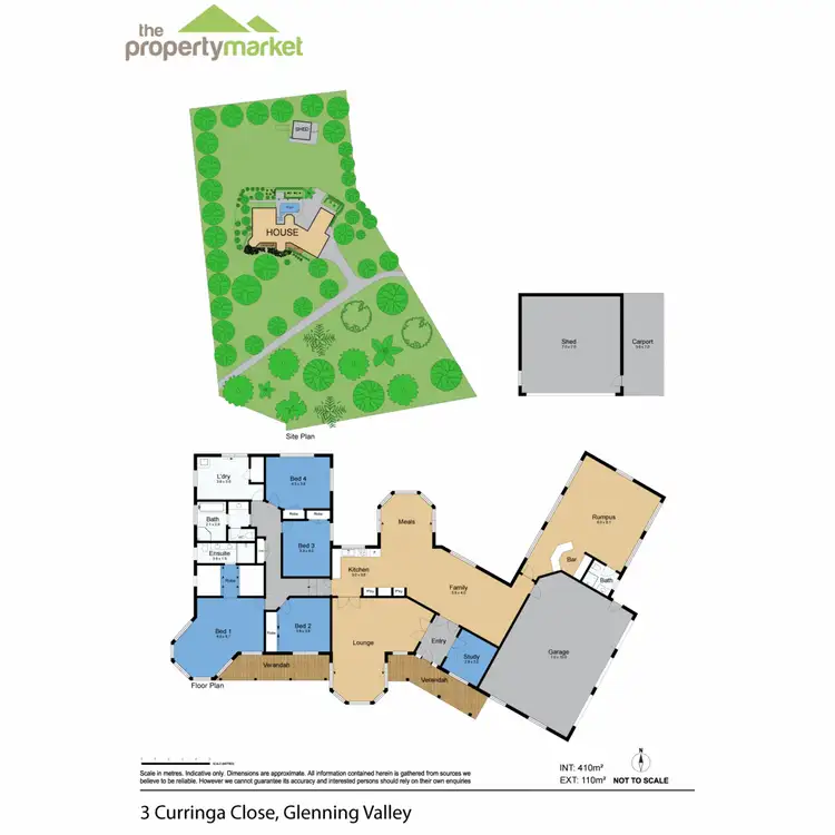 Floorplan of Homely rural property listing, 3 Curringa Close, Glenning Valley NSW 2261