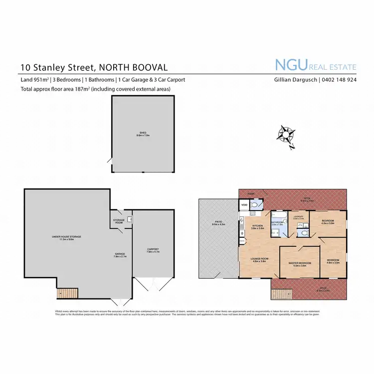 Floorplan of Homely house listing, 10 Stanley Street, North Booval QLD 4304