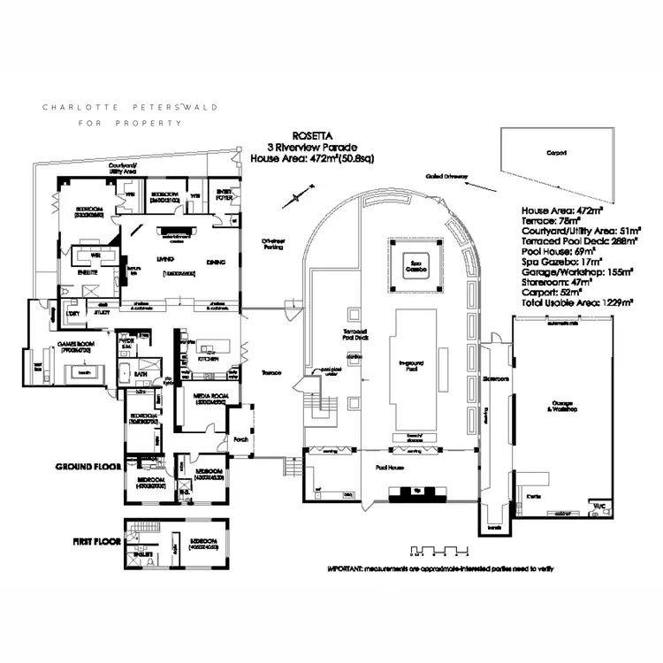 Floorplan of Homely house listing, 3 Riverview Parade, Rosetta TAS 7010
