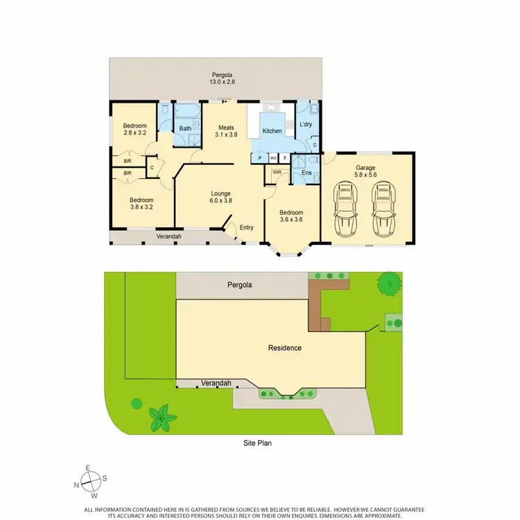 Floorplan of Homely house listing, 2 Spencer Drive, Carrum Downs VIC 3201