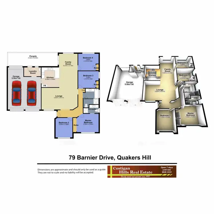 Floorplan of Homely house listing, 79 Barnier Drive, Quakers Hill NSW 2763