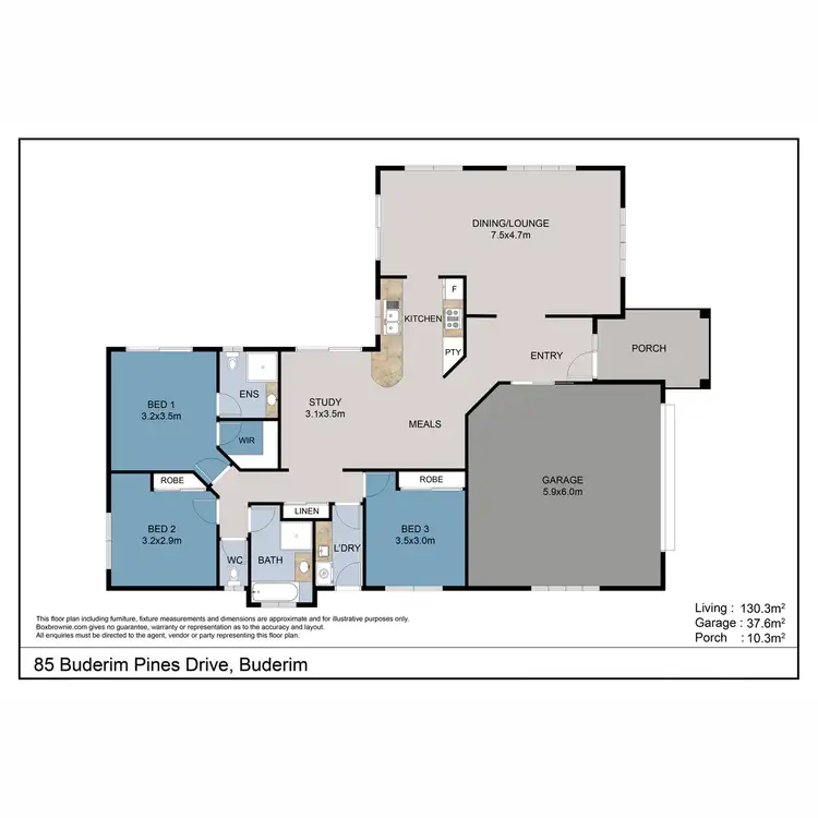 Floorplan of Homely house listing, 85 Buderim Pines Drive, Buderim QLD 4556