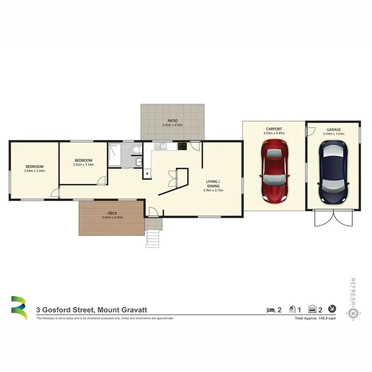 Floorplan of Homely house listing, 1 Gosford Street, Mount Gravatt QLD 4122