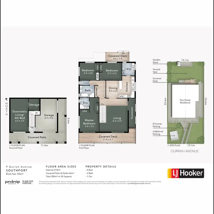 Floorplan of Homely house listing, 9 Gurrah Avenue, Southport QLD 4215