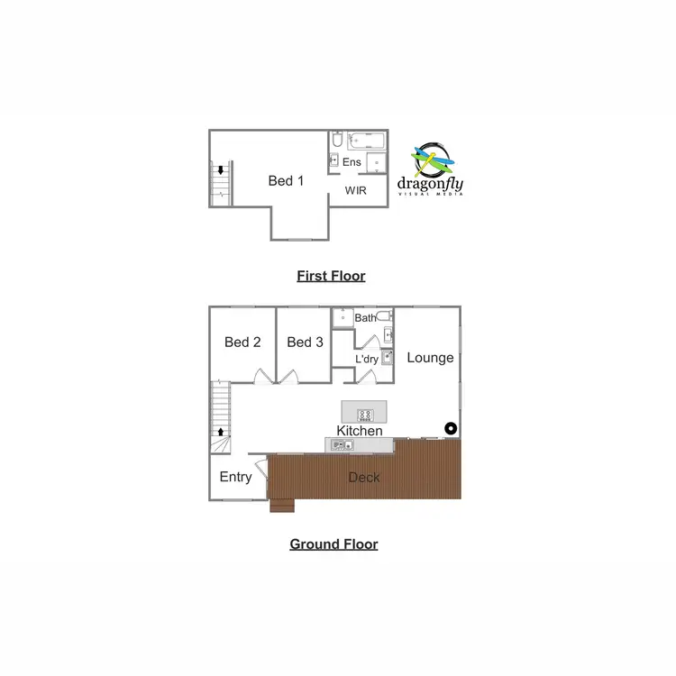 Floorplan of Homely house listing, 3 Meadow View Court, Merrijig VIC 3723