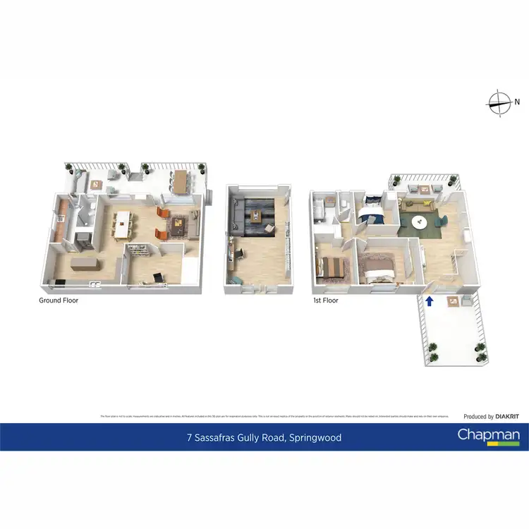 Floorplan of Homely house listing, 7 Sassafras Gully Road, Springwood NSW 2777